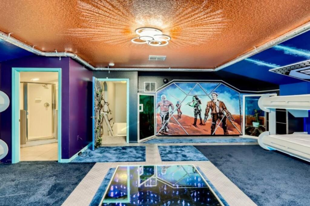 The Marvel Mansion 5Br Pool Home Near Disney World ออร์ลันโด ภายนอก รูปภาพ